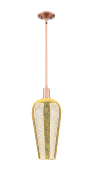 Chelsea - 1 Light - 6 inch - Antique Copper - Mini Pendant (3442|716-1S-AC-G456-8ME)
