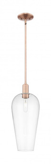 Chelsea - 1 Light - 6 inch - Antique Copper - Mini Pendant (3442|716-1S-AC-G456-8CL)