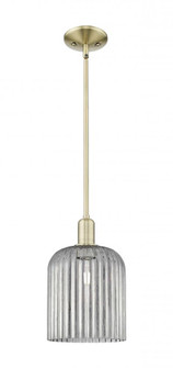 Bridal Veil - 1 Light - 8 inch - Antique Brass - Mini Pendant (3442|716-1S-AB-G559-8SM)