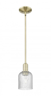 Bridal Veil - 1 Light - 6 inch - Antique Brass - Mini Pendant (3442|716-1S-AB-G559-5SDY)