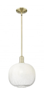 Brookhaven Sphere - 1 Light - 6 inch - Antique Brass - Mini Pendant (3442|716-1S-AB-G481-10OP)