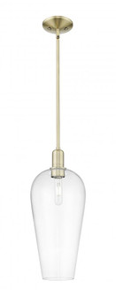 Chelsea - 1 Light - 6 inch - Antique Brass - Mini Pendant (3442|716-1S-AB-G456-8CL)