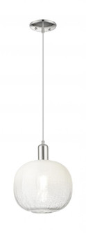 Brookhaven Sphere - 1 Light - 6 inch - Polished Nickel - Cord hung - Mini Pendant (3442|716-1P-PN-G481-10OP)