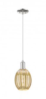 Preston Bulb - 1 Light - 6 inch - Polished Nickel - Cord hung - Mini Pendant (3442|716-1P-PN-G459-6ME)