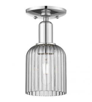 Bridal Veil - 1 Light - 6 inch - Polished Chrome - Cord hung - Mini Pendant (3442|716-1P-PC-G559-5SM)