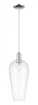 Chelsea - 1 Light - 6 inch - Polished Chrome - Cord hung - Mini Pendant (3442|716-1P-PC-G456-8CL)