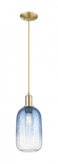 Brookhaven Cloche - 1 Light - 6 inch - Champagne Bronze - Cord hung - Mini Pendant (3442|716-1P-CB-G482-7SB)