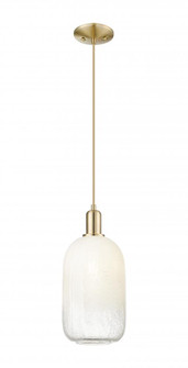 Brookhaven Cloche - 1 Light - 6 inch - Champagne Bronze - Cord hung - Mini Pendant (3442|716-1P-CB-G482-7OP)