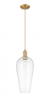 Chelsea - 1 Light - 6 inch - Brushed Brass - Cord hung - Mini Pendant (3442|716-1P-BB-G456-8CL)