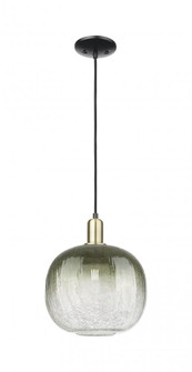 Brookhaven Sphere - 1 Light - 6 inch - Black Antique Brass - Cord hung - Mini Pendant (3442|716-1P-BAB-G481-10SL)