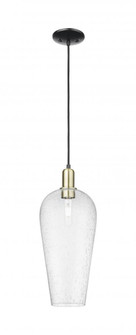 Chelsea - 1 Light - 6 inch - Black Antique Brass - Cord hung - Mini Pendant (3442|716-1P-BAB-G456-8SDY)