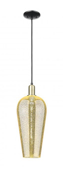 Chelsea - 1 Light - 6 inch - Black Antique Brass - Cord hung - Mini Pendant (3442|716-1P-BAB-G456-8ME)