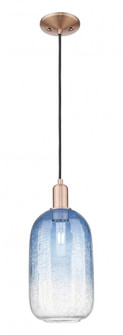 Brookhaven Cloche - 1 Light - 6 inch - Antique Copper - Cord hung - Mini Pendant (3442|716-1P-AC-G482-7SB)