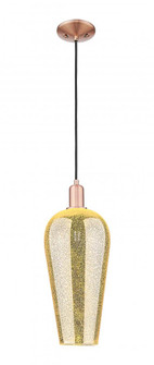 Chelsea - 1 Light - 6 inch - Antique Copper - Cord hung - Mini Pendant (3442|716-1P-AC-G456-8ME)