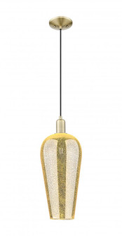 Chelsea - 1 Light - 6 inch - Antique Brass - Cord hung - Mini Pendant (3442|716-1P-AB-G456-8ME)
