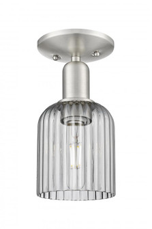 Bridal Veil - 1 Light - 6 inch - Brushed Satin Nickel - Semi-Flush Mount (3442|716-1C-SN-G559-5SM)