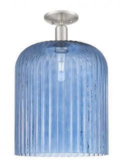 Bridal Veil - 1 Light - 12 inch - Brushed Satin Nickel - Semi-Flush Mount (3442|716-1C-SN-G559-12BL)