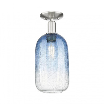 Brookhaven Cloche - 1 Light - 6 inch - Brushed Satin Nickel - Semi-Flush Mount (3442|716-1C-SN-G482-7SB)