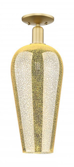 Chelsea - 1 Light - 6 inch - Satin Gold - Semi-Flush Mount (3442|716-1C-SG-G456-8ME)