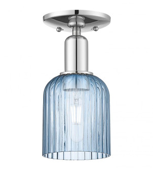 Bridal Veil - 1 Light - 6 inch - Polished Chrome - Semi-Flush Mount (3442|716-1C-PC-G559-5BL)