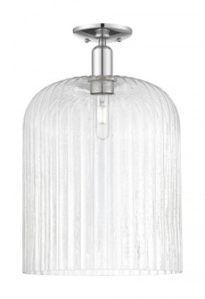 Bridal Veil - 1 Light - 12 inch - Polished Chrome - Semi-Flush Mount (3442|716-1C-PC-G559-12SDY)