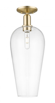 Chelsea - 1 Light - 6 inch - Champagne Bronze - Semi-Flush Mount (3442|716-1C-CB-G456-8CL)