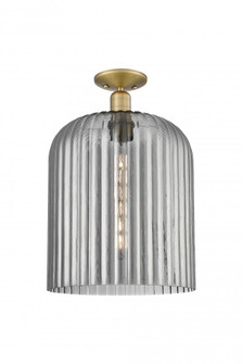 Bridal Veil - 1 Light - 12 inch - Brushed Brass - Semi-Flush Mount (3442|716-1C-BB-G559-12SM)