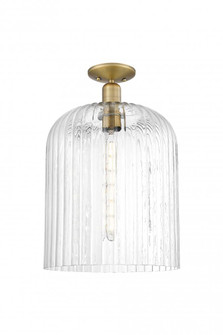 Bridal Veil - 1 Light - 12 inch - Brushed Brass - Semi-Flush Mount (3442|716-1C-BB-G559-12CL)