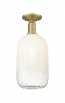 Brookhaven Cloche - 1 Light - 6 inch - Brushed Brass - Semi-Flush Mount (3442|716-1C-BB-G482-7OP)