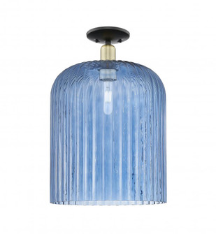 Bridal Veil - 1 Light - 12 inch - Black Antique Brass - Semi-Flush Mount (3442|716-1C-BAB-G559-12BL)