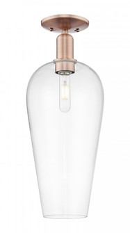 Chelsea - 1 Light - 6 inch - Antique Copper - Semi-Flush Mount (3442|716-1C-AC-G456-8CL)