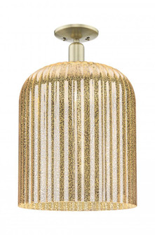 Bridal Veil - 1 Light - 12 inch - Antique Brass - Semi-Flush Mount (3442|716-1C-AB-G559-12ME)
