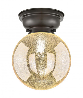 Beacon - 1 Light - 8 inch - Oil Rubbed Bronze - Flush Mount (3442|623-1F-OB-G208-8)