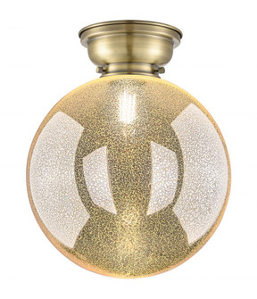 Beacon - 1 Light - 12 inch - Antique Brass - Flush Mount (3442|623-1F-AB-G208-12)