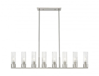 Boreas - 8 Light - 48 inch - Satin Nickel - Linear Pendant (3442|617-8I-SN-G617-8SCL)