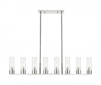 Boreas - 8 Light - 48 inch - Polished Nickel - Linear Pendant (3442|617-8I-PN-G617-8SDY)