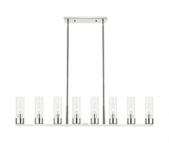 Boreas - 8 Light - 48 inch - Polished Nickel - Linear Pendant (3442|617-8I-PN-G617-8CL)