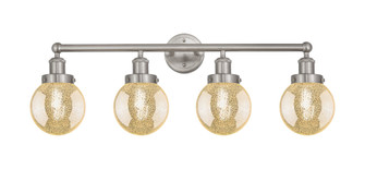 Beacon - 4 Light - 33 inch - Brushed Satin Nickel - Bath Vanity Light (3442|616-4W-SN-G208-6)