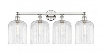 Bridal Veil - 4 Light - 32 inch - Polished Nickel - Bath Vanity Light (3442|616-4W-PN-G559-8CL)
