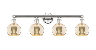 Athens - 4 Light - 33 inch - Polished Nickel - Bath Vanity Light (3442|616-4W-PN-G128-6)