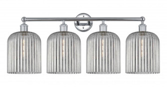 Bridal Veil - 4 Light - 32 inch - Polished Chrome - Bath Vanity Light (3442|616-4W-PC-G559-8SM)