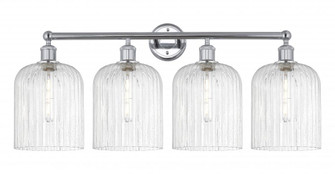 Bridal Veil - 4 Light - 32 inch - Polished Chrome - Bath Vanity Light (3442|616-4W-PC-G559-8SDY)