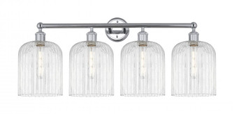 Bridal Veil - 4 Light - 32 inch - Polished Chrome - Bath Vanity Light (3442|616-4W-PC-G559-8CL)