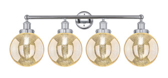 Beacon - 4 Light - 35 inch - Polished Chrome - Bath Vanity Light (3442|616-4W-PC-G208-8)