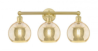 Athens - 3 Light - 26 inch - Satin Gold - Bath Vanity Light (3442|616-3W-SG-G128-8)
