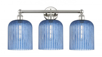 Bridal Veil - 3 Light - 23 inch - Polished Nickel - Bath Vanity Light (3442|616-3W-PN-G559-8BL)