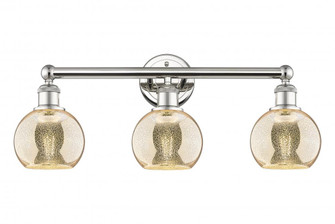 Athens - 3 Light - 24 inch - Polished Nickel - Bath Vanity Light (3442|616-3W-PN-G128-6)