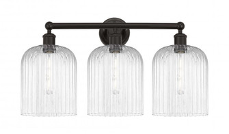 Bridal Veil - 3 Light - 23 inch - Oil Rubbed Bronze - Bath Vanity Light (3442|616-3W-OB-G559-8CL)