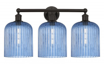 Bridal Veil - 3 Light - 23 inch - Oil Rubbed Bronze - Bath Vanity Light (3442|616-3W-OB-G559-8BL)