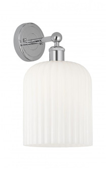 Bridal Veil - 1 Light - 5 inch - Polished Chrome - Sconce (3442|616-1W-PC-G559-8GWH)